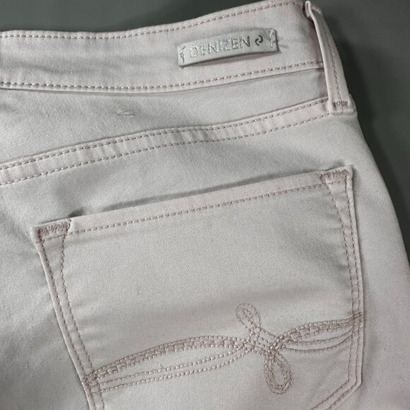 Denizen Levis Denim Stretch Jeans Low Rise Jeggings Straight Women White - Picture 13 of 16